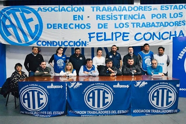 ATE anuncio un paro el lunes 26 y pidio que se adelanten las paritarias