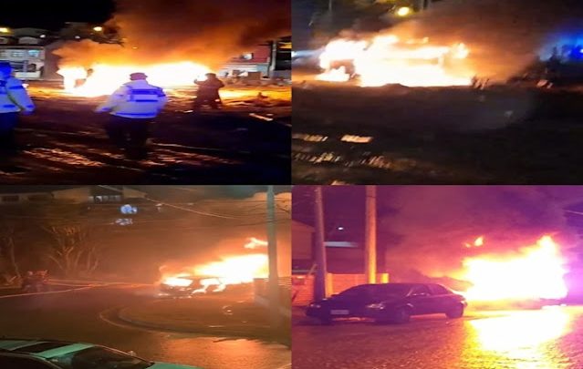 Incendios intencionales de vehiculos en Ushuaia