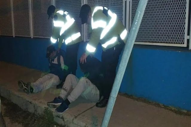 Detenidos por intento de robo de materiales de construcción a un supermercado