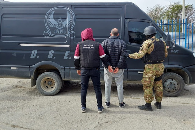 Prófugo por estafas virtuales, detenido en Entre Rios y trasladado a Ushuaia