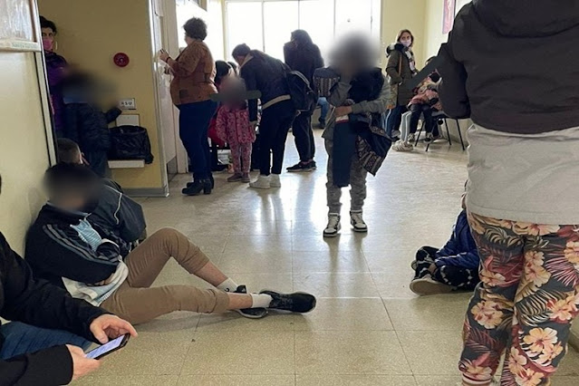 Guardias medicas en Ushuaia colapsadas por pacientes enfermos con virus respiratorios