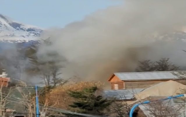 Incendio en Ushuaia, sin lesionados