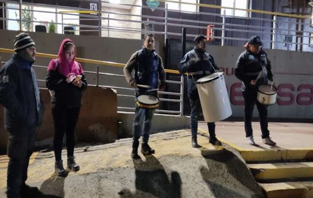 Reclamo y protesta en NewSan por despido