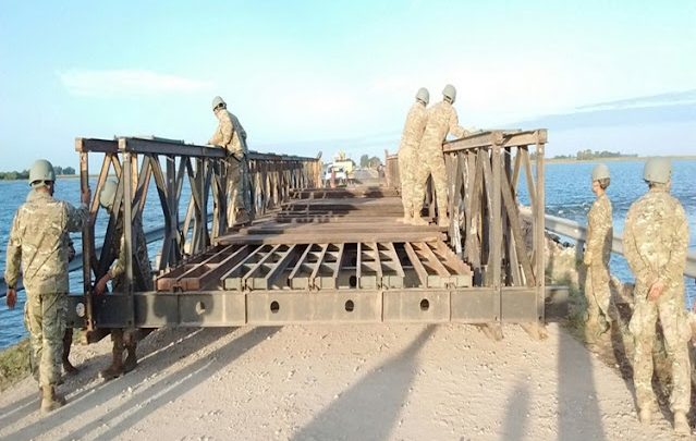 El Ejercito instalara varios puentes bailey en rutas provinciales en TDF
