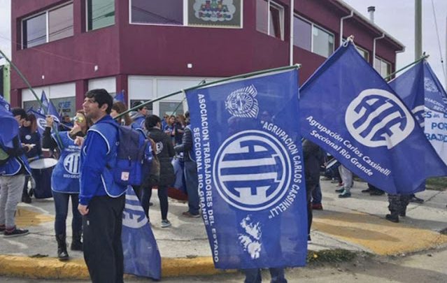 Este lunes 17 paro general de ATE en Tierra del Fuego
