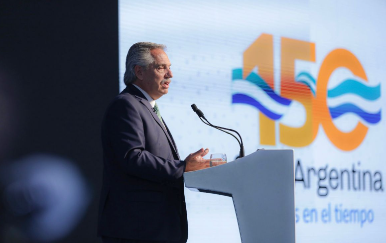 “Poder conocer y saber es el secreto del futuro”, dijo Alberto Fernández al celebrar los 150 años del Servicio Meteorológico Nacional