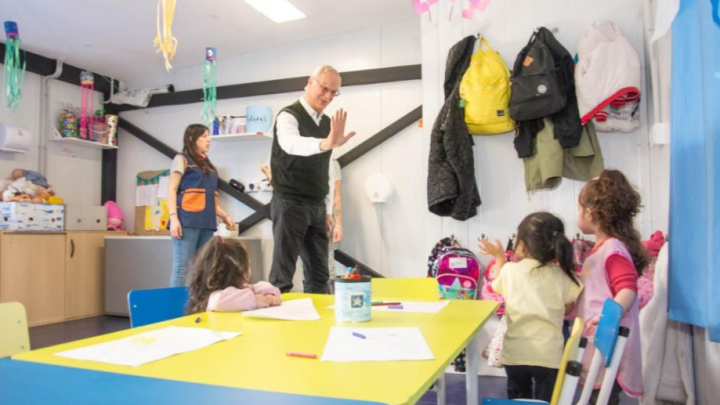 EL DIPUTADO NACIONAL DANIEL GOLLAN RECORRIÓ CON FUNCIONARIAS MUNICIPALES EL CENTRO DE INFANCIAS ‘JORGE BRITO’