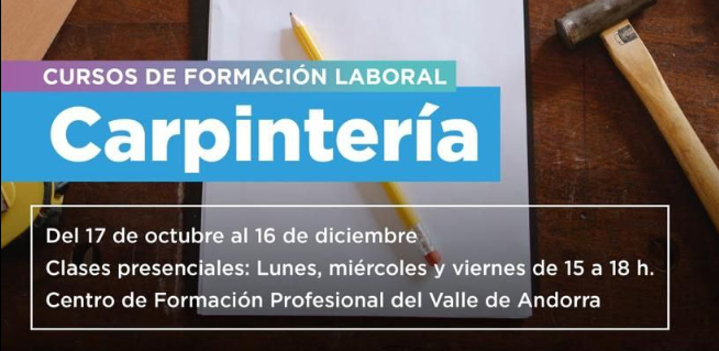 EL MUNICIPIO DE USHUAIA OFRECE NUEVOS CURSOS DE FORMACIÓN LABORAL EL MUNICIPIO DE USHUAIA OFRECE NUEVOS CURSOS DE FORMACIÓN LABORAL
