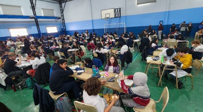 Más de 300 niños y jóvenes participaron de la final de matemáticas