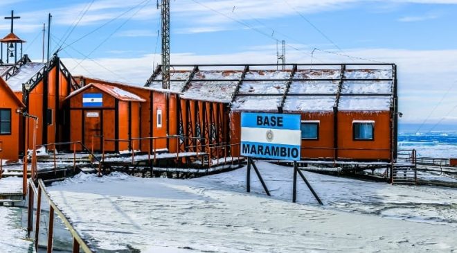 Brutal pelea entre dos suboficiales en la base Marambio
