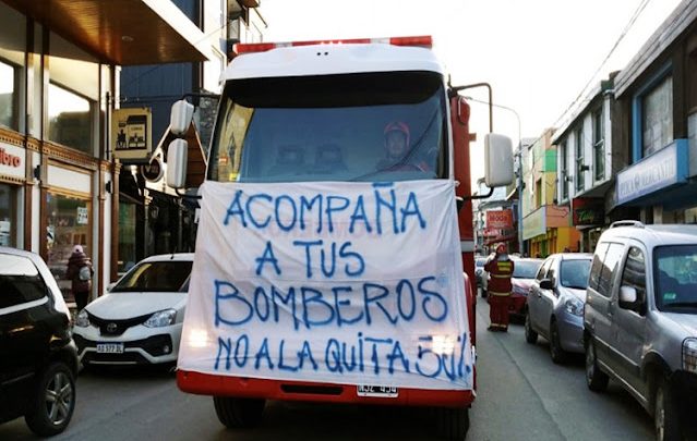 Nuevo reclamo al Gobierno de TDF, desde Bomberos en Ushuaia por quita de subsidio