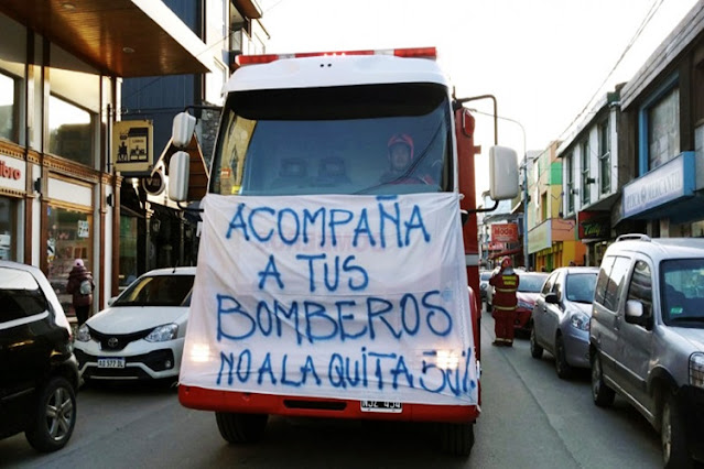 Nuevo reclamo al Gobierno de TDF, desde Bomberos en Ushuaia por quita de subsidio