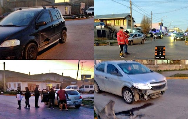 Choque con dos mujeres lesionadas
