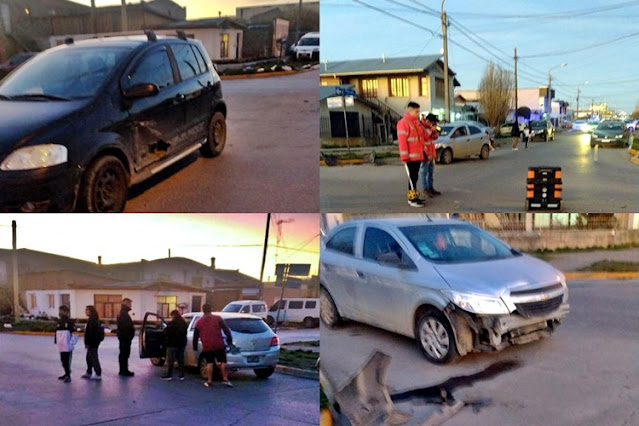 Choque con dos mujeres lesionadas