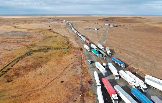 Transporte de carga colapsado a TDF, no hay buques de carga e ingresan 150 diarios con mercaderia