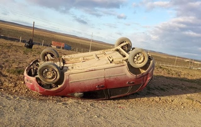 Vuelco en la madrugada