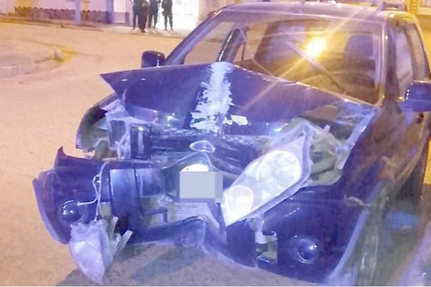 Denunció que le habían robado la camioneta, pero fue un familiar que ademas se la chocó