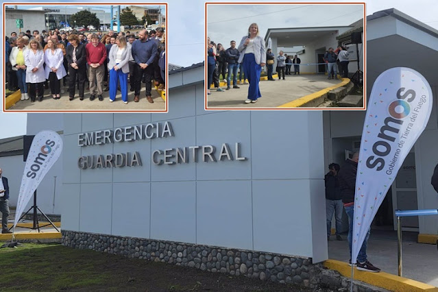 Acto para inaugurar refacciones en la guardia del Hospital Rio Grande Acto para inaugurar refacciones en la guardia del Hospital Rio Grande