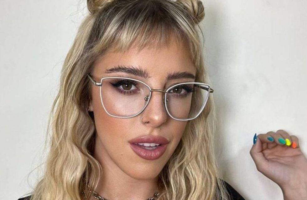 Nati Jota se subió al último grito de la moda y posó con un look total denim Nati Jota se subió al último grito de la moda y posó con un look total denim