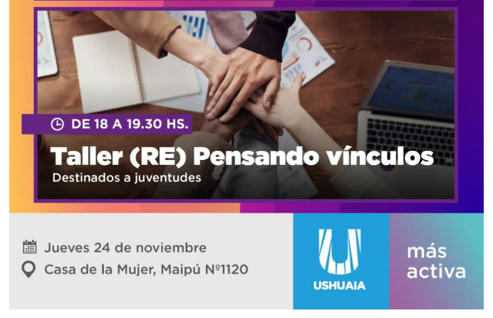 LA SECRETARÍA DE LA MUJER ABORDARÁ LA ERRADICACIÓN DE LA VIOLENCIA DE GÉNERO CON LAS JUVENTUDES DE USHUAIA
