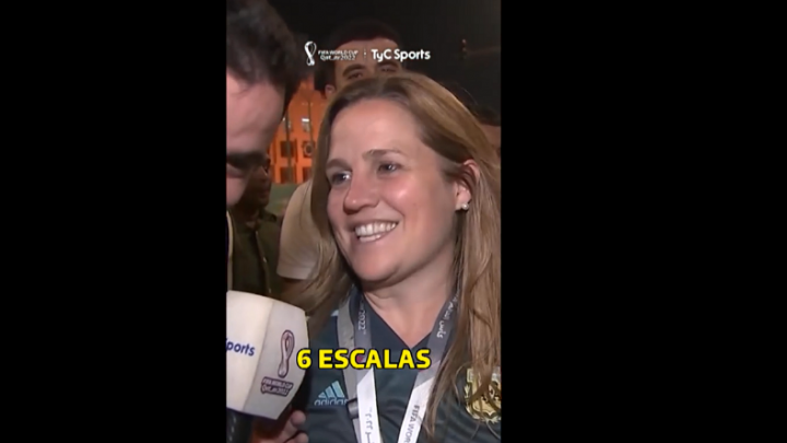 Del fin del mundo a Qatar: la argentina que viajó de Ushuaia al Mundial