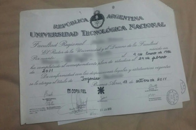 Ingeniero Industrial trucho: Daba clases en la Municipalidad de Rio Grande, pero no se habia recibido Ingeniero Industrial trucho: Daba clases en la Municipalidad de Rio Grande, pero no se habia recibido