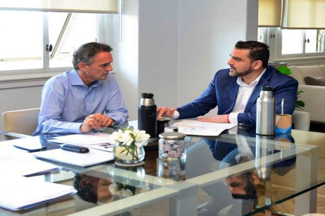Reunión en Nación con Ministro Katopodis por el Plan de Obras para Ushuaia