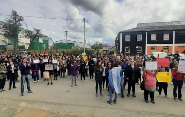 Tolhuin: Reclamo por muerte de una menor por falta de Hospital, piden a Melella que de la cara