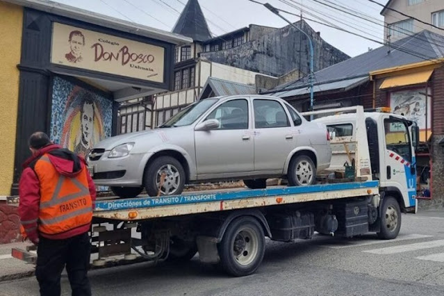 Conductor borracho detenido en Ushuaia, los otros cuatro ocupantes del rodado se fueron del lugar