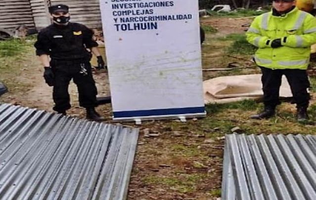ROBO DE CHAPAS EN TOLHUIN, ALLANAMIENTO Y UN SUJETO IMPUTADO