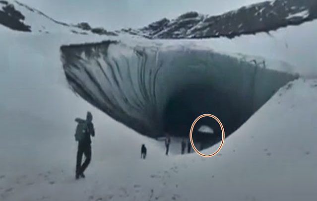 Murio un turista por el desprendimiento de hielo en la Cueva de Jimbo en Ushuaia