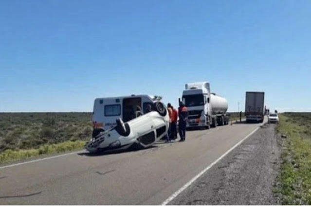 Vuelco en la Ruta 3 en Chubut, una mujer de Ushuaia fallecida