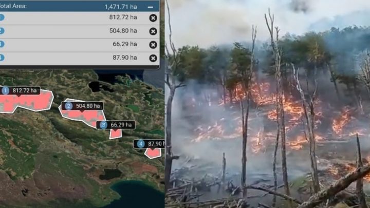 Se incendia TDF y encima gobierno quitó 50% de recursos a bomberos voluntarios