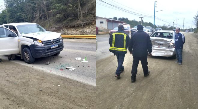 Dos mujeres y un menor resultan lesionados en un choque