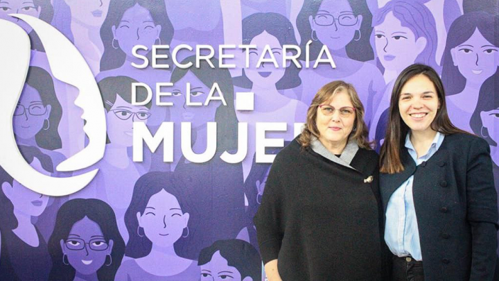 NATACHA ALDALLA RECIBIÓ A LA RABINA MARCELA GURALNIK PARA TRAZAR LA AGENDA DEL 2023