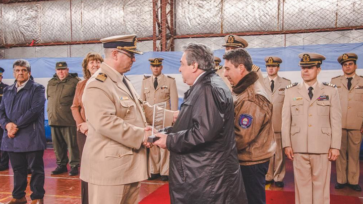 LA MUNICIPALIDAD DE USHUAIA PARTICIPÓ DEL RECAMBIO DE MANDO DE LA PREFECTURA NAVAL