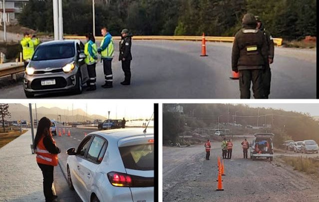 Operativos de transito 20 vehiculos incautados en Ushuaia