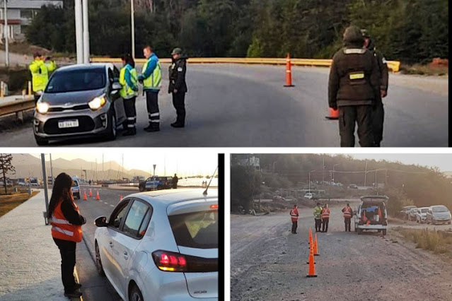 Operativos de transito 20 vehiculos incautados en Ushuaia