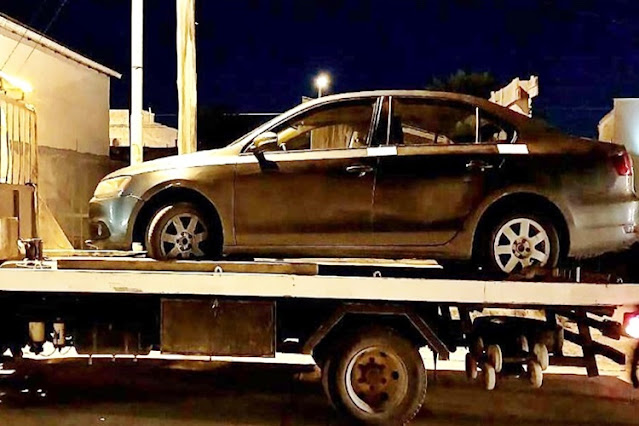 Circulaba con un vehiculo con la patente adulterado y habia participado en varios hechos delictivos Circulaba con un vehiculo con la patente adulterado y habia participado en varios hechos delictivos