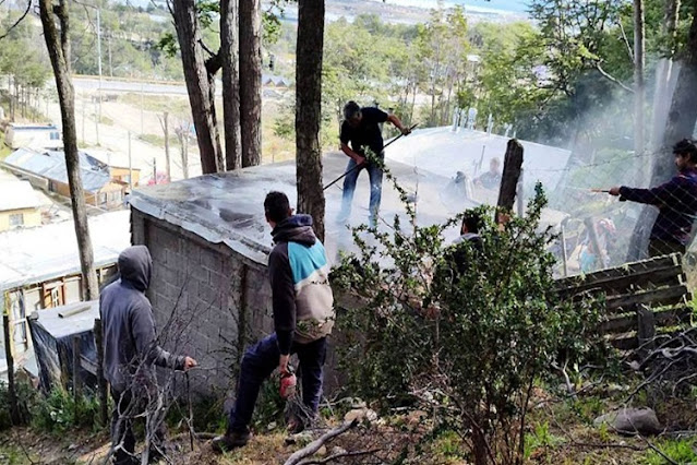 Incendio en Ushuaia en el barrio Kaiken sin lesionados