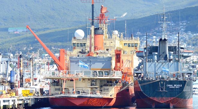 El rompehielos Irizar zarpará desde Ushuaia rumbo a la Antártida