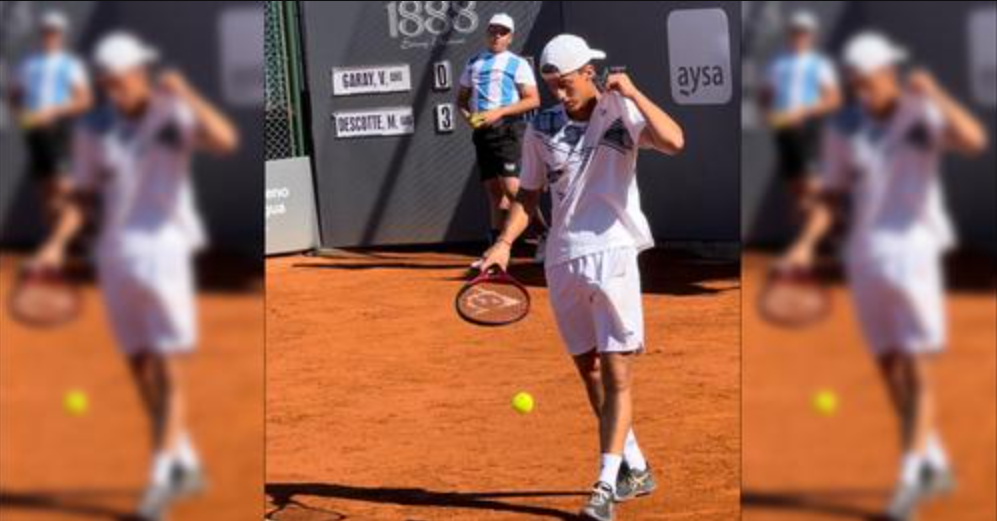 Histórico: Valentín Garay debutó profesionalmente en el Circuito ATP Histórico: Valentín Garay debutó profesionalmente en el Circuito ATP