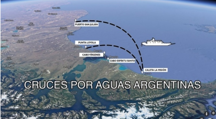 Cruces por aguas argentinas: soberanía en el mar Cruces por aguas argentinas: soberanía en el mar