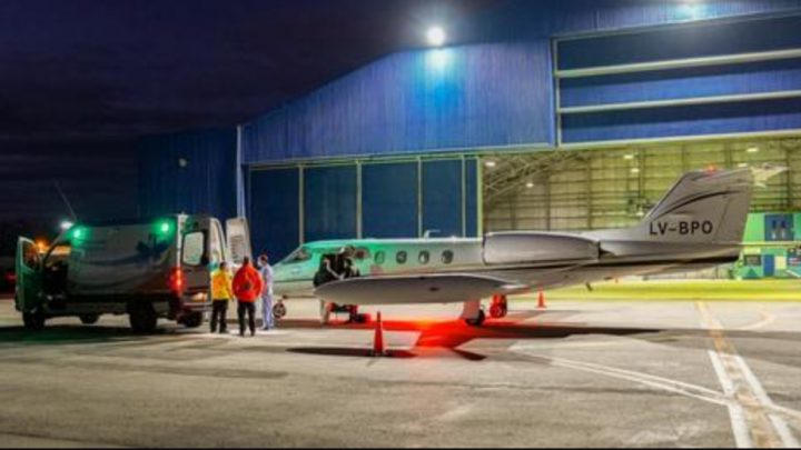 Tierra del Fuego reafirmó la soberanía argentina en Malvinas con un rescate sanitario