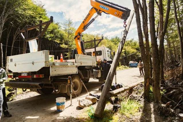 DPE luz para los okupas, pero demora conexiones en la Urbanizacion San Martin DPE luz para los okupas, pero demora conexiones en la Urbanizacion San Martin
