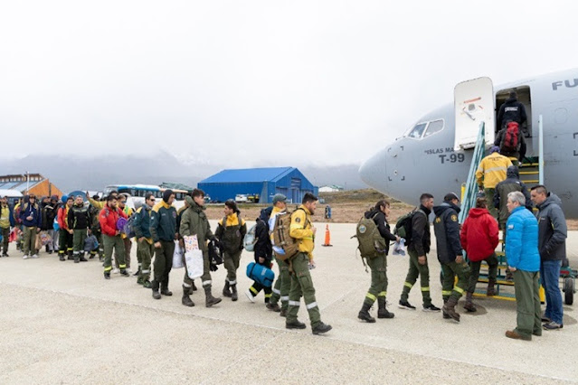 Incendio forestal, todos los brigadistas nacionales se fueron antes de Año Nuevo