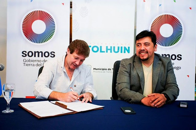 500 millones del Gobierno a Tolhuin, para pavimentar un barrio 500 millones del Gobierno a Tolhuin, para pavimentar un barrio