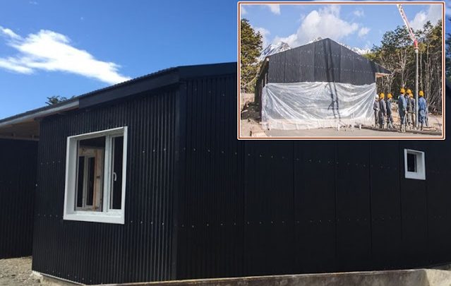 Avanza la construcción de 66 viviendas en el sector K y D de Ushuaia