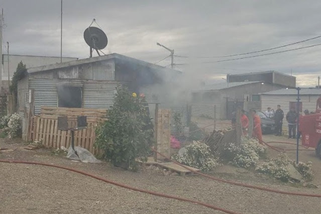 Incendio en una vivienda sin lesionados Incendio en una vivienda sin lesionados