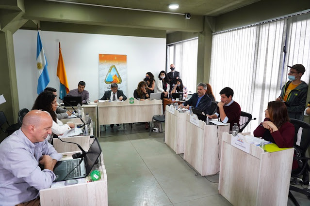 Sesion extraordinaria del Concejo Deliberante en Ushuaia